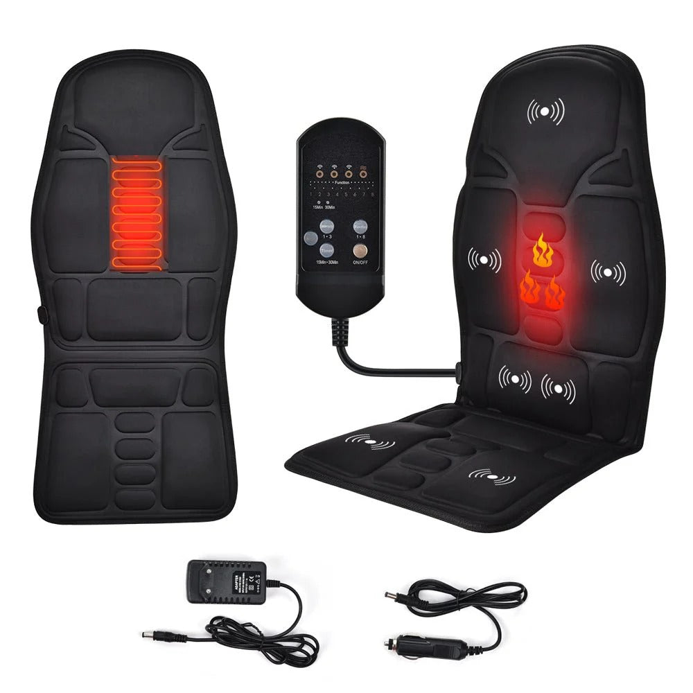 Ultimate Relief Portable Massage Seat Topper,  For Home and Car.